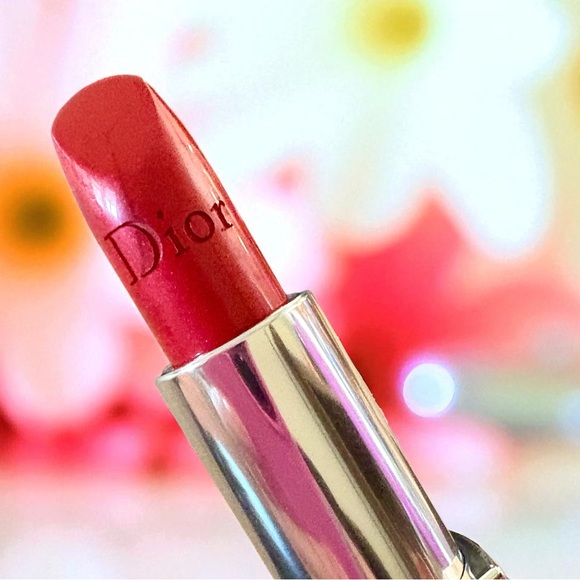⚫️ Dior Rouge Lipstick 999 Metallic Full-Size Brand New - Picture 1 of 9
